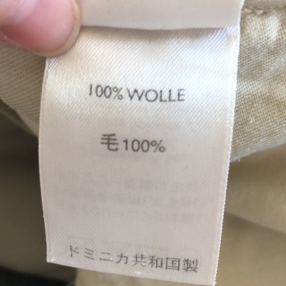 Men’s tan 32/30 cuffed wool Eddie Bauer pants - Picture 4 of 6